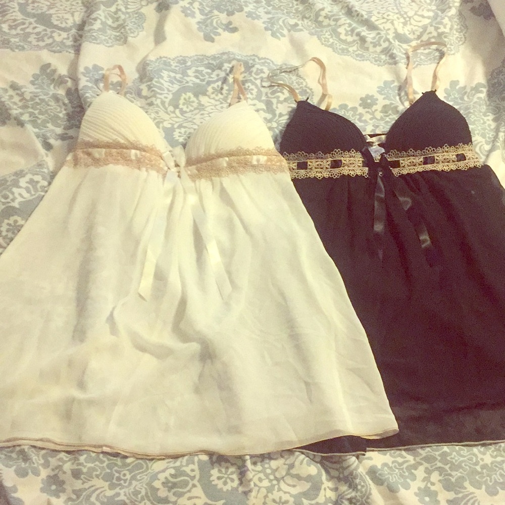 NWOT Two Chemises with molded cups